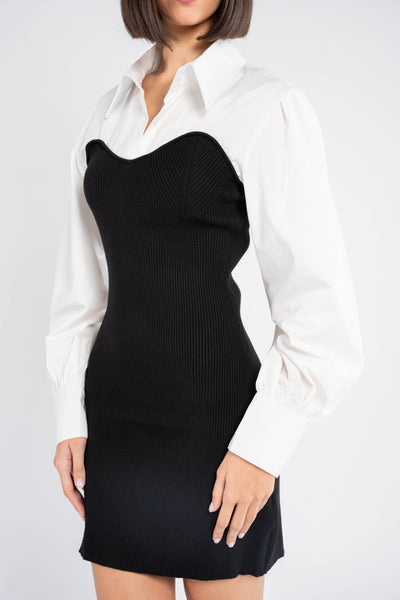 NURIA KNIT MINI DRESS