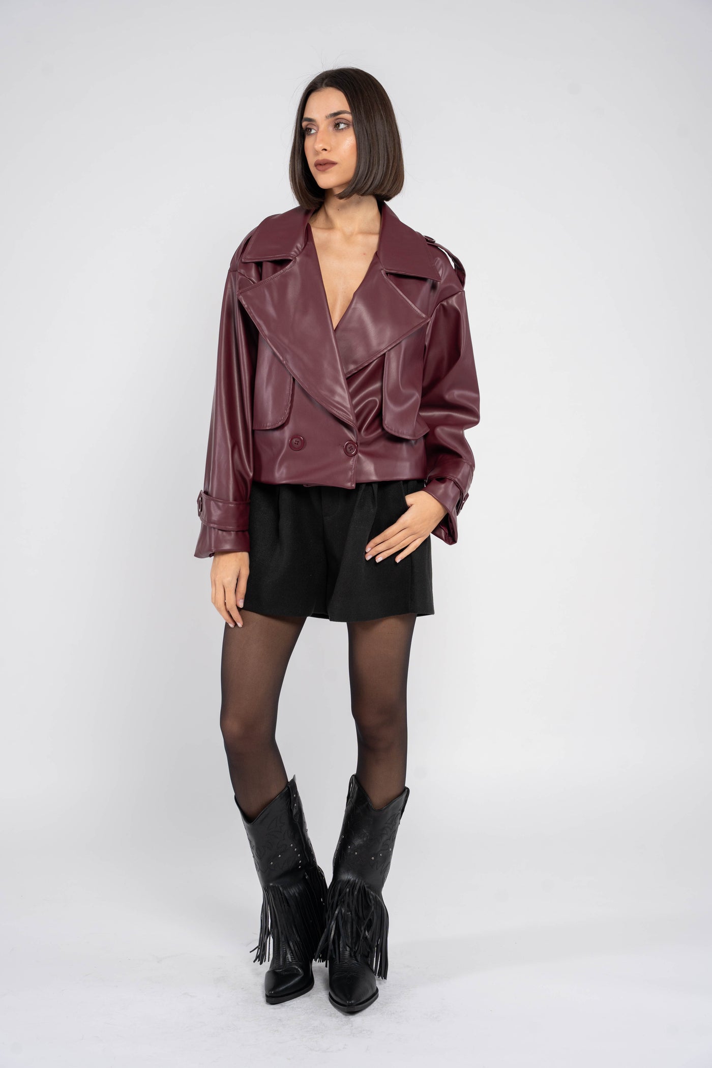 MIRABELLA LEATHER JACKET