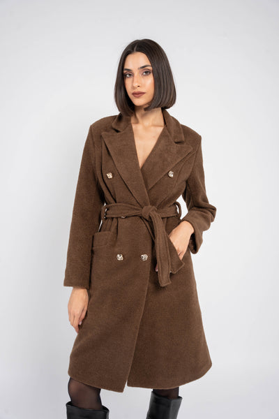 LEA WOOL COAT