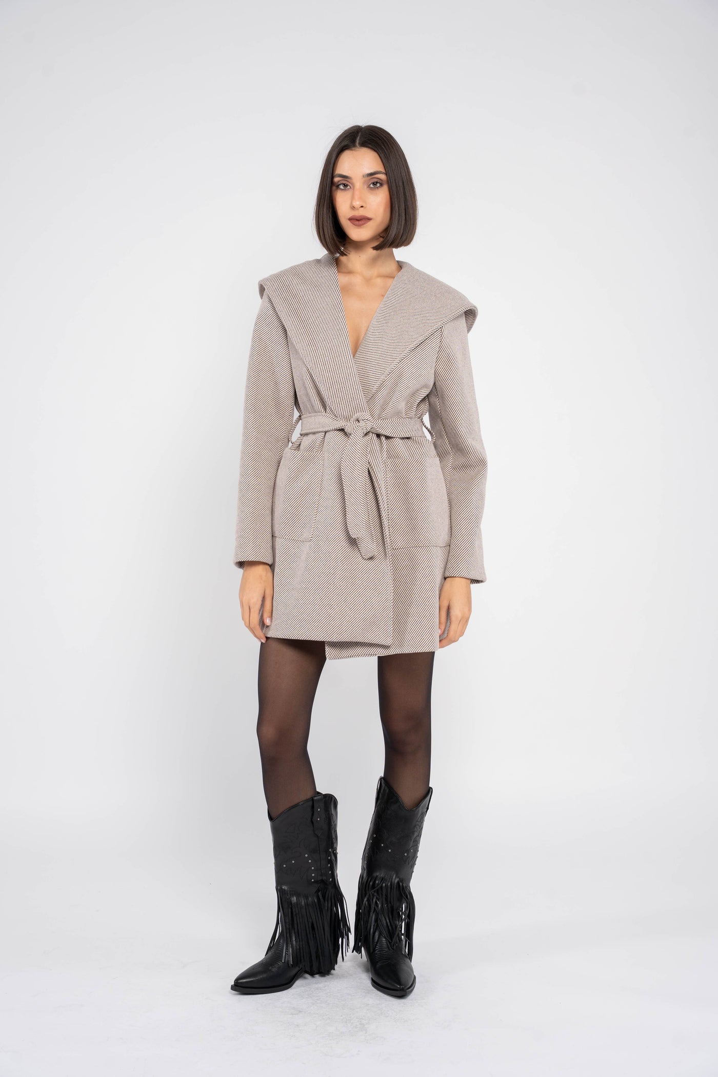 SUZAN WOOL COAT
