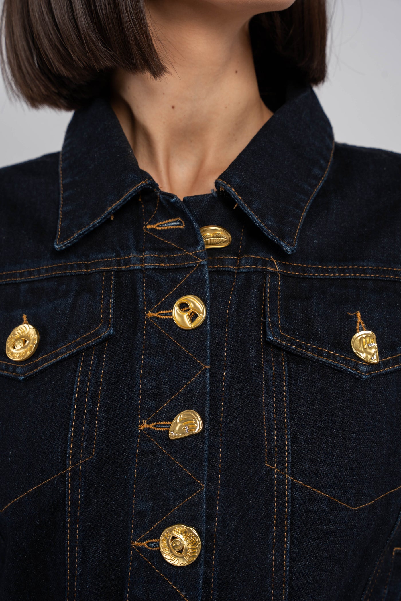 OLGA DENIM MATCHING SET