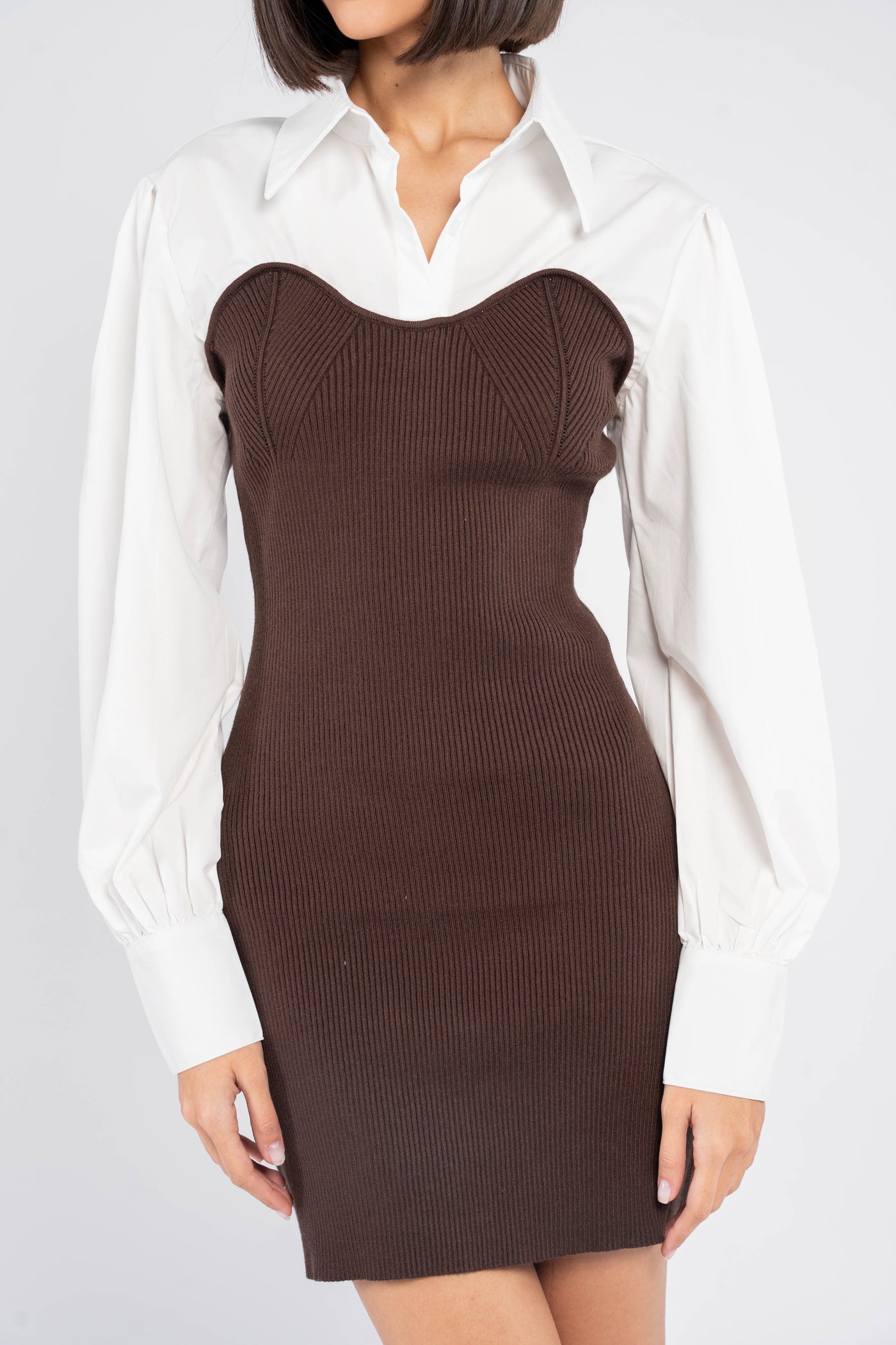 NURIA KNIT MINI DRESS