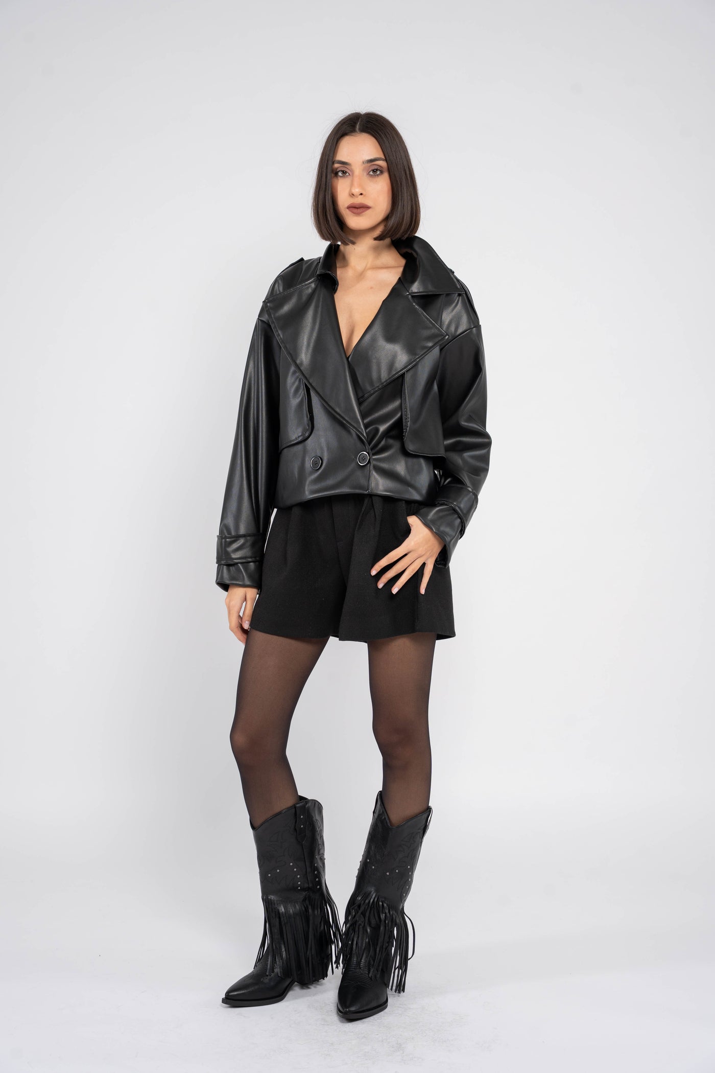 MIRABELLA LEATHER JACKET