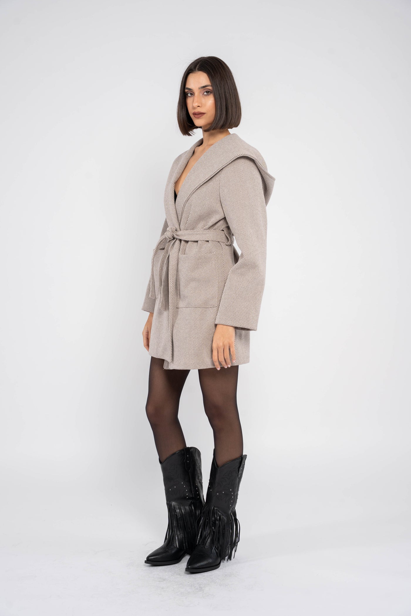 SUZAN WOOL COAT