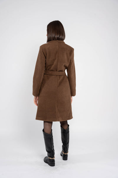 LEA WOOL COAT